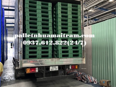 Pallet nhựa cũ Cà Mau đa dạng mẫu mã, chất lượng mới từ 95% 7