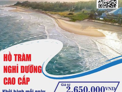 2 ngày 1 đêm du lịch Hồ Tràm - Saco Travel 0