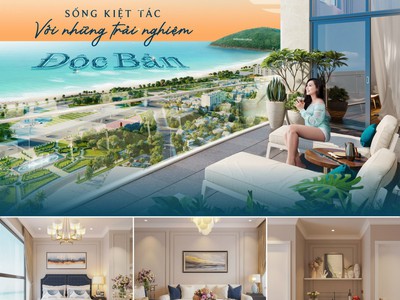 Bán nhanh căn hộ mặt biển vị thế vàng tại Quy Nhơn chỉ từ 2 tỷ 300 triệu 0