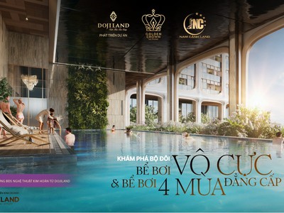 Bộ đôi bể bơi đẳng cấp tại golden crown hải phòng 2