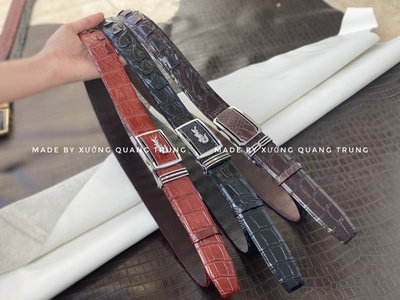 Xưởng sản xuất ví, bóp, dây lưng,.. da bò cá sấu thật, tìm đối tác kinh doanh 4