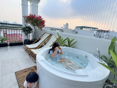 Sát kđt văn phú, phân lô, vỉa, hè, gara ô tô, thang máy, 7 tầng 50m, giá 14.7ty . view trước nhà 2