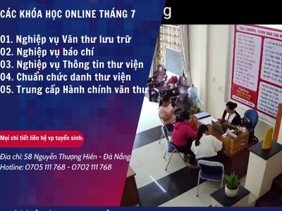 Học chứng chỉ văn thư lưu trữ tại Quảng Trị 0