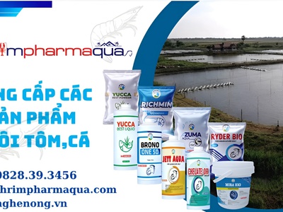 RICH MIN -  Bổ sung khoáng thiết yếu phòng ngừa cong thân, đục cơ, kích lột cho tôm 1