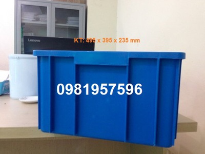 Thùng nhựa đặc, Hộp nhựa đặc đựng linh kiện điện tử trong các nhà máy 2