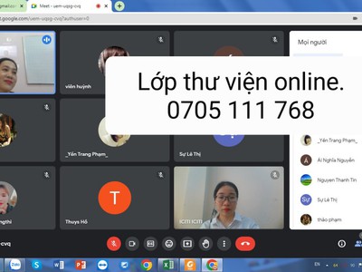 Học chứng chỉ thư viện online tại Nghệ An, Hà Tĩnh, Quảng Bình... 0