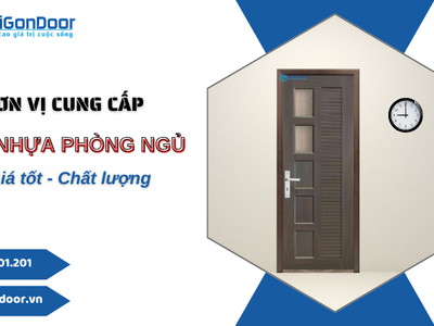 SaiGonDoor - Đơn vị cung cấp cửa nhựa phòng ngủ giá tốt, chất lượng 0