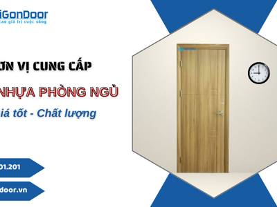 SaiGonDoor - Đơn vị cung cấp cửa nhựa phòng ngủ giá tốt, chất lượng 1