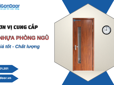 SaiGonDoor - Đơn vị cung cấp cửa nhựa phòng ngủ giá tốt, chất lượng 2