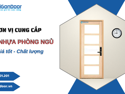 SaiGonDoor - Đơn vị cung cấp cửa nhựa phòng ngủ giá tốt, chất lượng 3
