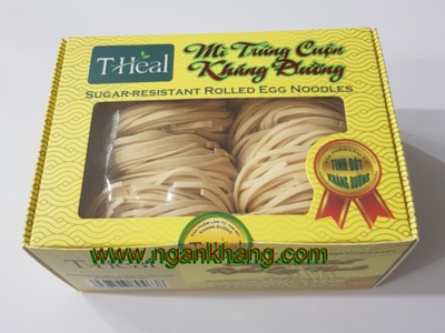 Mì trứng cuộn kháng đường T-Heal:Phù hợp với mọi đối tượng,tốt cho người bị tiểu đường và béo phì. 1