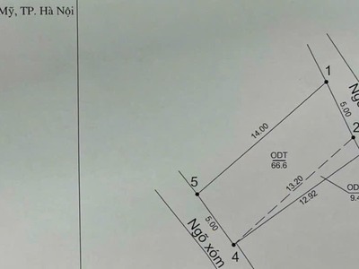 Diện tích 68m full thổ cư thị trấn chúc sơn  mặt tiền   hậu 5m, đất 2 mặt thoáng  cách ql6 chỉ vài 0