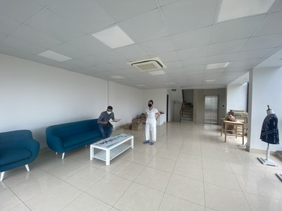 Cho thuê tòa nhà 5 tầng thang máy thông sàn mặt ngõ 1 mai động, hoàng mai, hà nội 1