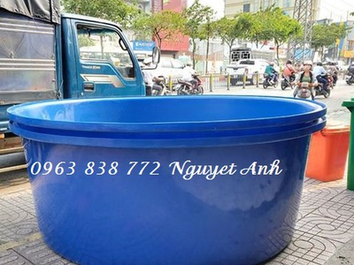 Thùng nhựa tròn 1000 lít đựng nước - nuôi cá. 3