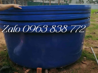 Thùng nhựa tròn 1000 lít đựng nước - nuôi cá. 1