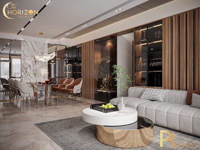 Bán căn 3 phòng ngủ 121 m2 đầy đủnội thất tại căn hộ horizon hồ bán nguyệt, mua trực tiếp chủ đầu 0