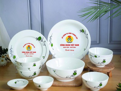 Nhận sản xuất ly sứ, ấm sứ, quà tặng gốm sứ 1