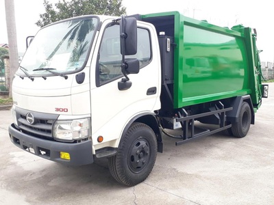 Xe ép rác HINO 6 khối 6m3 0