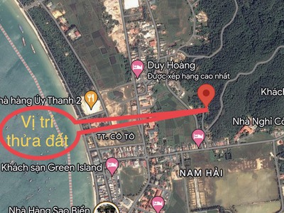 Chính chủ cần bán thửa đất tại Trung tâm thị trấn Cô Tô, huyện Cô tô, tỉnh Quảng Ninh. 2