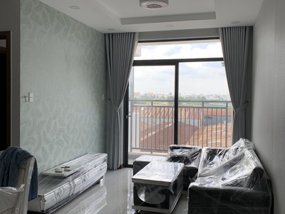 Cho Thuê căn hộ FULL Nội Thất Him Lam Phú An  69m2, 2PN,2WC  Giá 11 Triệu/Tháng View Bắc Rạch Chiếc, 6