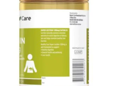 Mầm Đậu Nành Úc Healthy Care Super Lecithin 1200mg 100 Viên 0