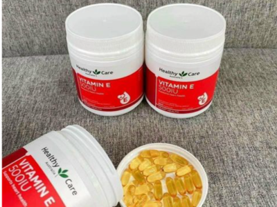 Viên Uống Bổ Sung Vitamin E Healthy Care Vitamin E 500IU 200 Viên 0