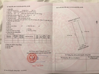 Bán đất mặt đường Thanh Niên, ph Hải Tân, TP HD, 81.6m2, mt 4.5m, KD buôn bán đắc địa 1