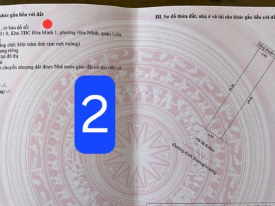 Bán đất 2 lô liền kề đường kinh dương vương 1
