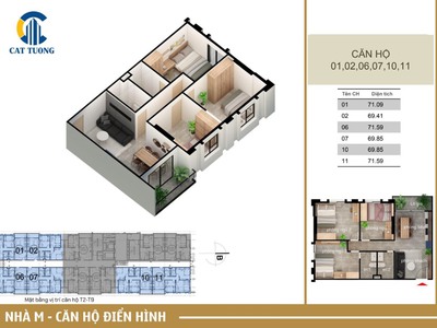 Bán chung cư cát tương yên phong. đã hoàn thiện 80 dự kiến cuối năm nay bàn giao. hiện bảng hàng 4