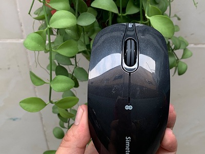 Chuột ko dây Simetech V7100B đa năng, dùng Bluetooth v5.0, Wireless 2.4GHz, Pin sạc 1