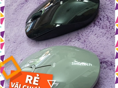 Chuột ko dây Simetech V7100B đa năng, dùng Bluetooth v5.0, Wireless 2.4GHz, Pin sạc 3