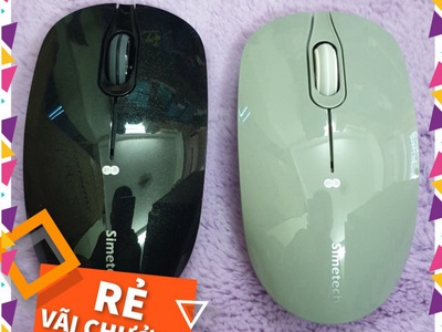 Chuột ko dây Simetech V7100B đa năng, dùng Bluetooth v5.0, Wireless 2.4GHz, Pin sạc 5