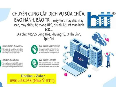 Dịch vụ phục hồi dữ liệu server Tân Bình - HCM 0
