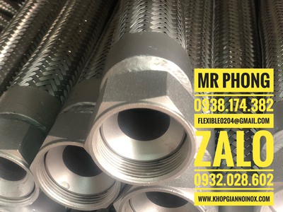 Ống mềm thủy lực bọc lưới inox -Ống mềm thủy lực inox-ống tuy ô thủy lực 3