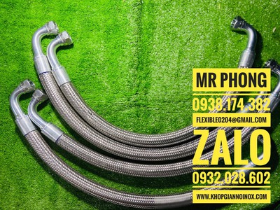 Ống mềm thủy lực bọc lưới inox -Ống mềm thủy lực inox-ống tuy ô thủy lực 2