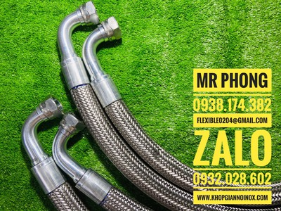 Ống mềm thủy lực bọc lưới inox -Ống mềm thủy lực inox-ống tuy ô thủy lực 0