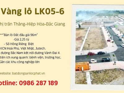 Bán lô đất 96m  - sổ hồng riêng, tiện ích đầy đủ 0