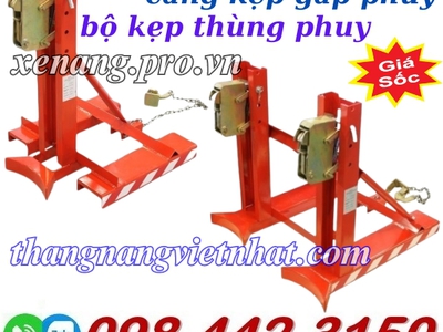 Bộ kẹp phuy đơn và đôi 1