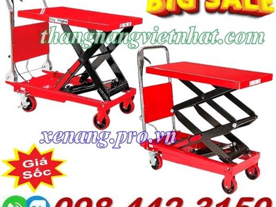 Xe nâng mặt bàn 350kg nâng cao 1.5 mét và 500kg nâng cao 900mm 1