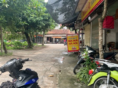 Chính chủ gửi bán 86,8 m2 lô góc 2 mặt tiền tại trung tâm chợ thuỵ hương  sẵn nhà kinh doanh kinh 2