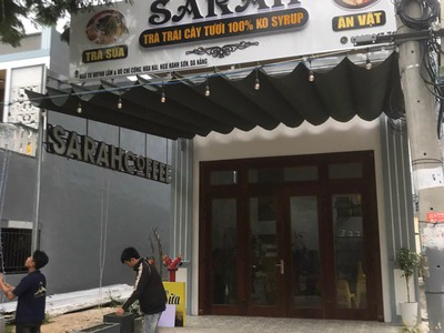 Sang nhượng quán sarah coffe tại ngã tư huỳnh lắm và võ chí công, hoà hải, ngũ hành sơn. 0