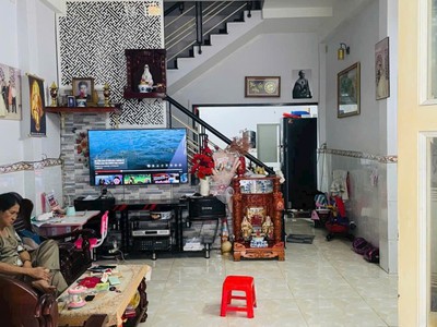Gần trường thcs phạm văn chiêu, hẻm thông xe hơi,  4.1 x 13.5 m, đúc 2 tầng 0