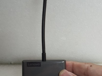 Cáp type C ra HDMI - VGA và USB - 3 trong 1 - Lenovo Thinkplus Type C USB-C 3-in-1 Adapter USB Hub, 13
