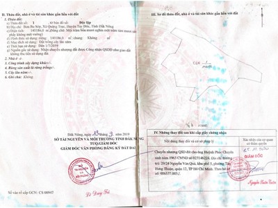 Bán đất nông nghiệp 14ha chính chủ có sổ 1