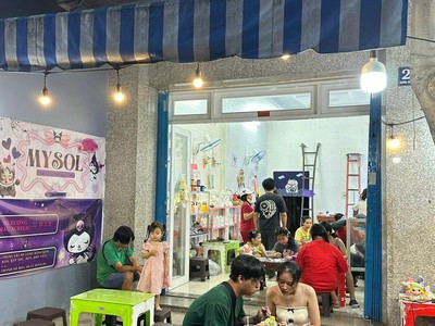 Mình cần sang lại tiệm trà tô tượng, gần khu ẩm thực q6 - địa chỉ: 23 đường số 7 p13 q6 1