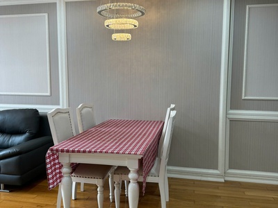 Cho thuê CHCC Leman Q.3, 150m2, 2Pn, 2 tollet, nội thất như hình 2