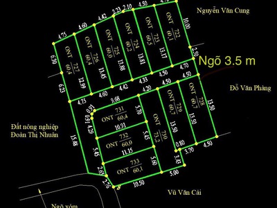 Bán 12 lô đất tại thôn Vũ Vị, Minh Tân, Kiến Thụy, ngõ oto 7 chỗ 7