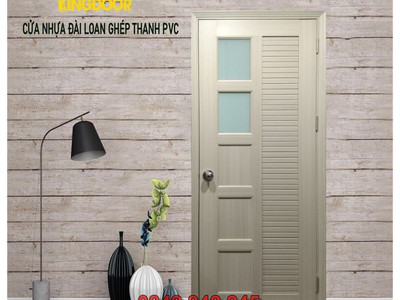 Cửa nhựa Đài Loan giá rẻ  Thương hiệu KingDoor 1