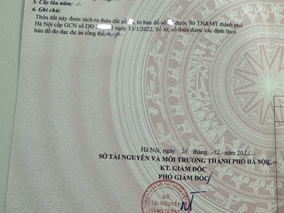 Hơn 1,1xxtr có ngay mảnh tại tốt động- chương mỹ - hà nội. - dt : 57,7m  - đường trước đất ô tô tải 1