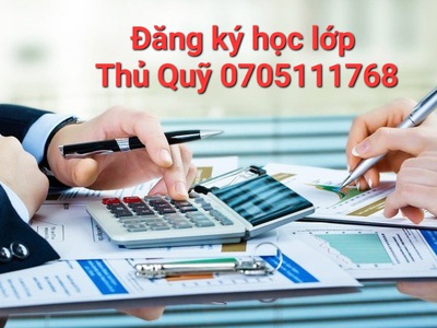 Cần học chứng chỉ thủ quỹ trường học 0